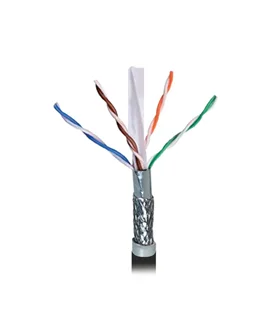 کابل شبکه کی نت CAT6 SFTP Outdoor مدل K-NL6SO305 به طول 305 متر
