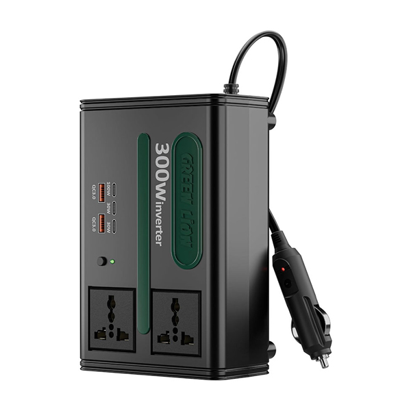 اینورتر فندکی خودرو 300 وات گرین لاین مدل GC-300 Car Inverter