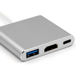 تبدیل Type-c به HDMI/USB 3.0/PD کی نت مدل K-COUC30HU