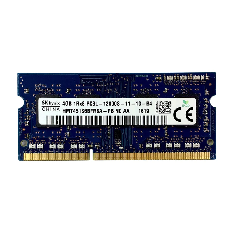 رم لپ تاپ DDR3L تک کاناله ۱۶۰۰ مگاهرتز CL11 هاینیکس مدل PC3L ظرفیت 4 گیگابایت