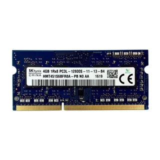 رم لپ تاپ DDR3L تک کاناله ۱۶۰۰ مگاهرتز CL11 هاینیکس مدل PC3L ظرفیت 4 گیگابایت
