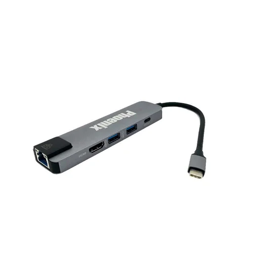مبدل USB-C به HDMI /USB 3.0/LAN/USB-C فونیکس مدل S-1610