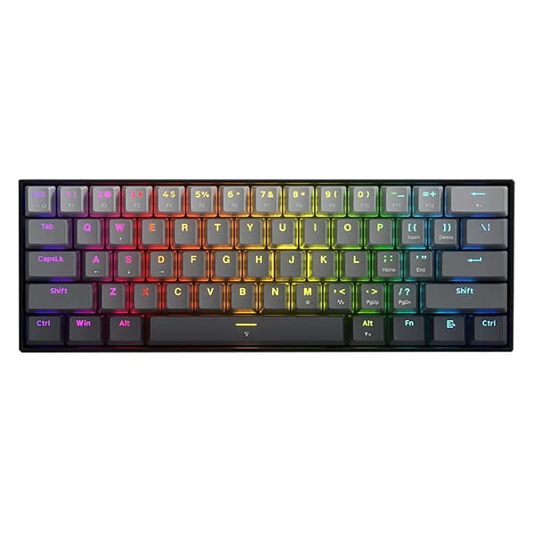 کیبورد باسیم مکانیکال گیمینگ ردراگون مدل K617 FIZZ GGB RGB-M