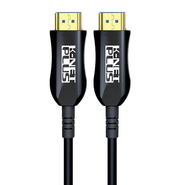 کابل HDMI ورژن 2.1 فیبر نوری کی نت پلاس مدل KP-A166 طول 100 متر