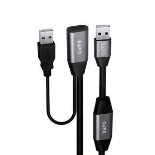 کابل افزایش طول (اکتیو) USB 2.0 بافو مدل BF-3002 طول 10 متر