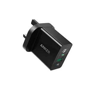 شارژر دیواری 18W انکر مدل PowerPort+ 1 A2013 با خروجی USB-A