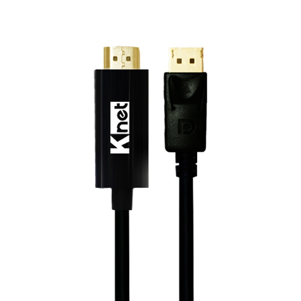 کابل تبدیل DisplayPort به HDMI کی نت ورژن 1.2 مدل K-CODP2HD15 طول 1.5 متر