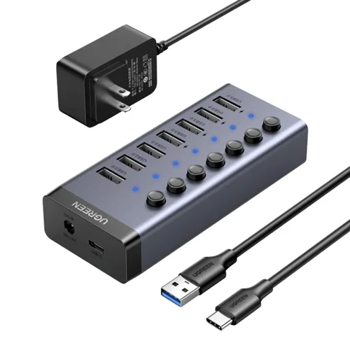 هاب 3.0 USB هفت پورت یوگرین مدل CM481-30778