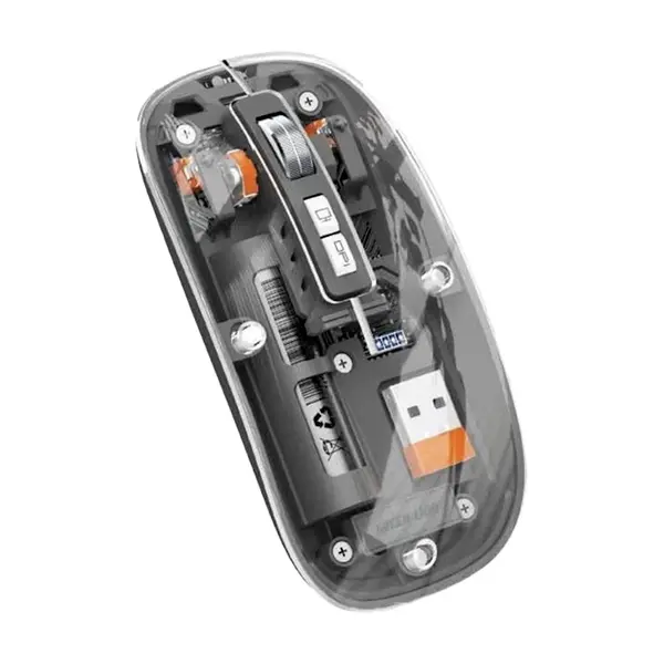 ماوس بی سیم گرین لاین مدل Transparent Mouse 2