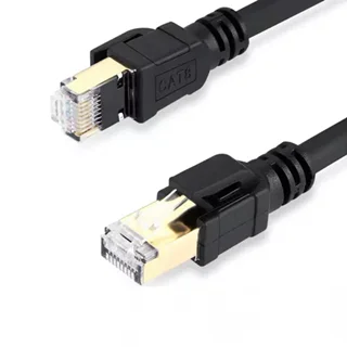 کابل شبکه CAT8 STP وگیگ مدل V-E804 طول 2 متر