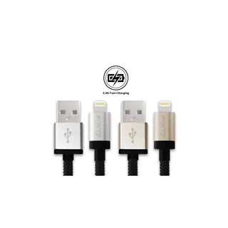کابل شارژ لوکسا2 تبدیل USB به لایتنینگ به طول 1 متر