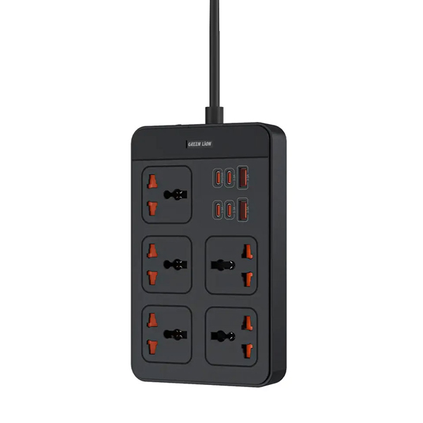 چند راهی برق گرین لاین مدل GS 500 Power Socket PD20W