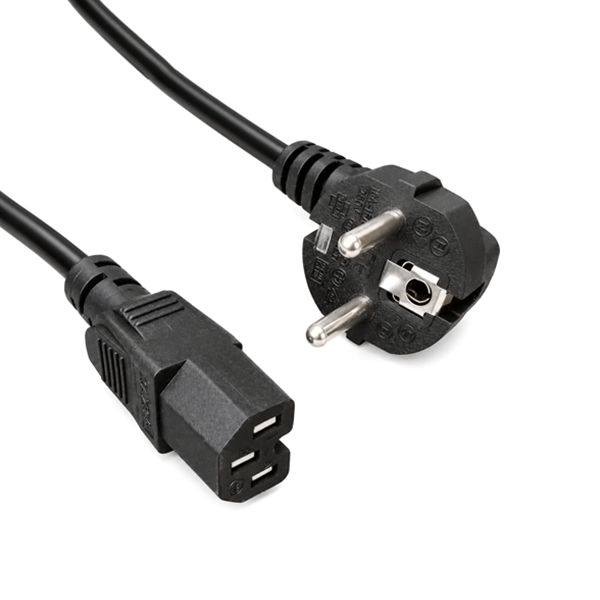 کابل برق کامپیوتر ونتولینک مدل EU-C15 ضخامت 3x0.75mm طول 1.5 متر