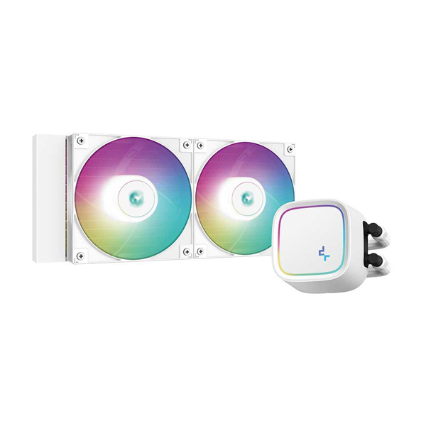 خنک کننده مایع پردازنده دیپ کول مدل LE520 ARGB WHITE