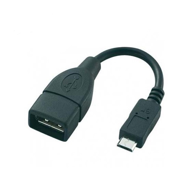 کابل تبدیل USB 2.0 AF به Micro OTG بافو طول 10 سانتی متر