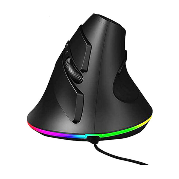 ماوس باسیم ارگونومیک RGB مدل JSY-14