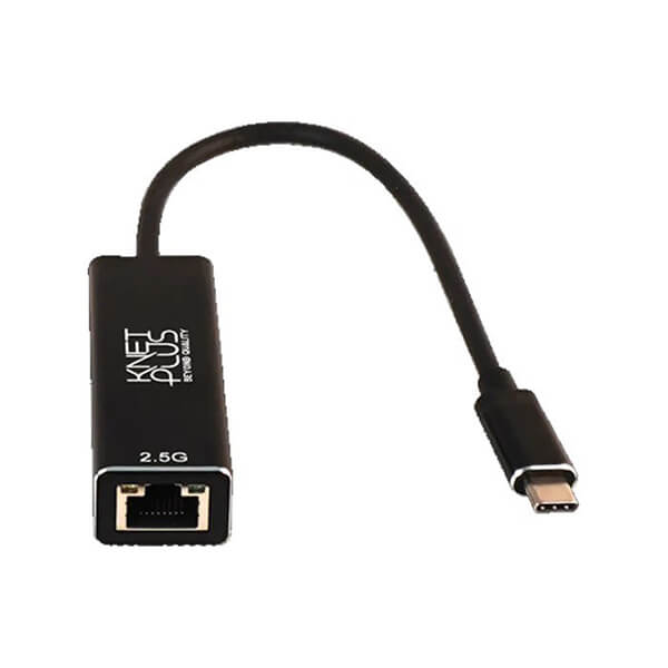 تبدیل Type-C به LAN کی نت پلاس مدل KP-LA25P