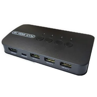 کی وی ام سوئیچ 4 پورت HDMI دستی ونتولینک مدل HK۴01