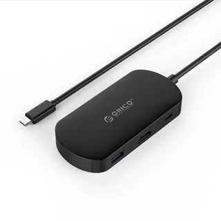تبدیل Type-C به USB 3.0/USB-C/HDMI اوریکو مدل TCH1