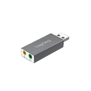 کارت صدا اکسترنال USB 2.0 وگیگ مدل V-K102