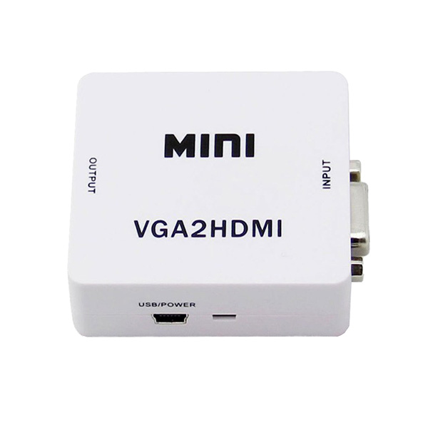 مبدل VGA به HDMI وی نت MINI مدل V-COVGA2HDM همراه با کابل صدا