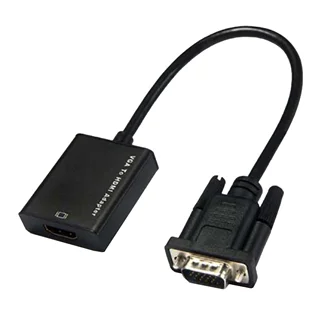 تبدیل VGA به HDMI وی نت مدل V-COVGA2HD همراه با کابل صدا