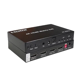 ماتریکس HDMI 2×2 کی نت مدل K-MAHD2022 با ریموت کنترل