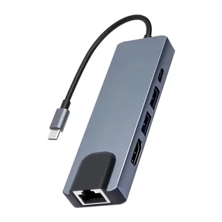 هاب 5 پورت Type-C کی نت مدل S5