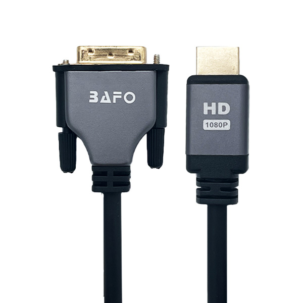 کابل تبدیل HDMI به DVI (24+1) گلد بافو طول 2 متر