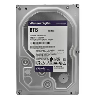 هارددیسک اینترنال وسترن دیجیتال اصلی مدل Purple WD62PURX ظرفیت 6 ترابایت