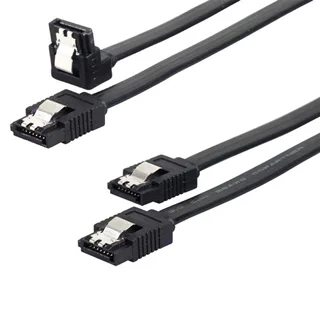 کابل دیتا SATA 3 مدل 12CF1 طول 0.4 متر بسته 2 عددی