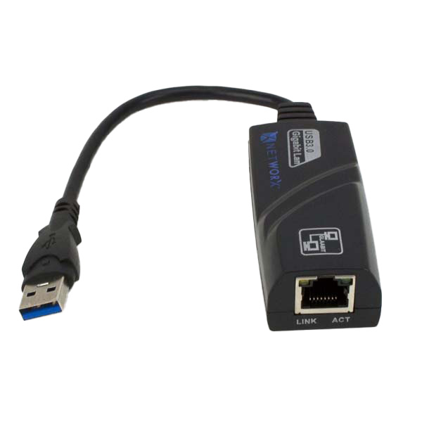 تبدیل USB 3.0 به LAN مدل MN سرعت 1000 مگابیت بر ثانیه