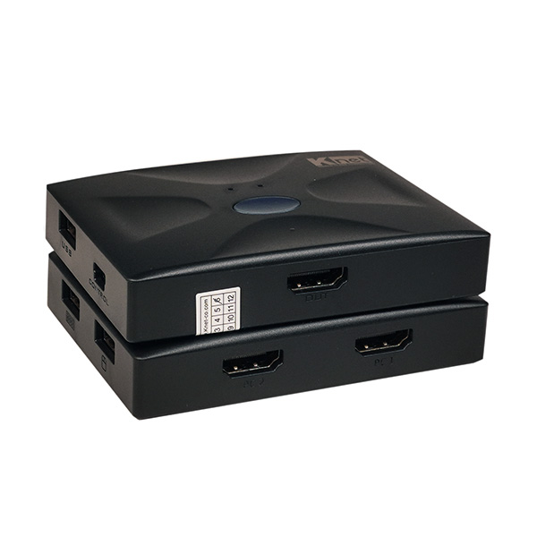 کی وی ام سوئیچ 2 پورت HDMI دستی کی نت مدل K-SWKHM002