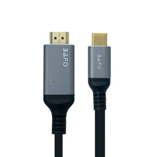کابل تبدیل Type-C به HDMI بافو مدل BF-2638C طول 2 متر با رزولوشن 8K