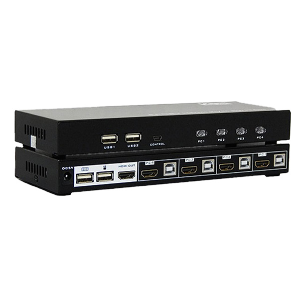 کی وی ام سوئیچ 4 پورت اتوماتیک کی نت مدل K-SWKH404