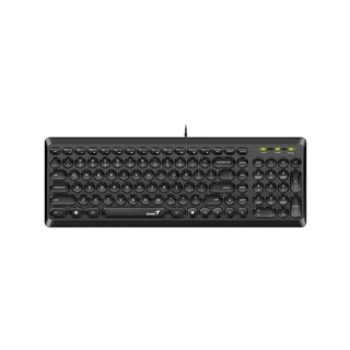 کیبورد باسیم جنیوس مدل SlimStar Q200 با حروف فارسی