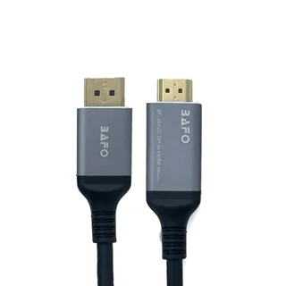 کابل تبدیل DisplayPort به HDMI با رزولوشن 8K بافو مدل BF-2682C طول 2 متر