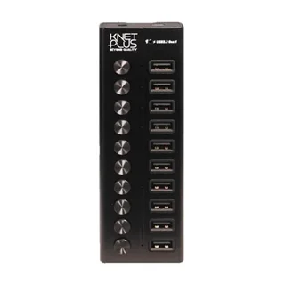 هاب 10 پورت USB 3.2 کی نت پلاس مدل KP-HA110