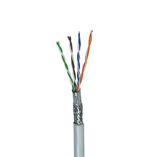 کابل شبکه CAT6 SFTP وی نت طول 500 متر V-NL6S00500