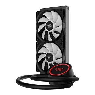خنک کننده مایع پردازنده دیپ کول مدل GAMMAXX L240T RED