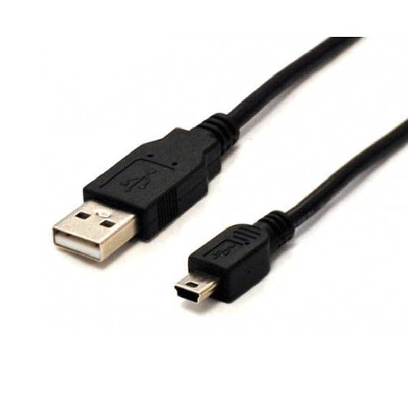 کابل مبدل USB2.0 به Mini سوکت طلایی بافو 3 متر