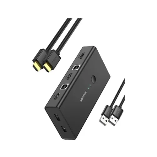 سوییچ HDMI KVM دو پورت یوگرین مدل CM607-90809