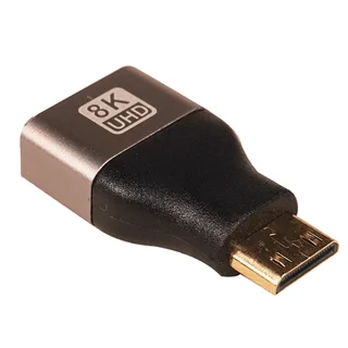 تبدیل Mini HDMI نر به HDMI ماده کی نت مدل K-AMIHDMF21 با رزولوشن 8K