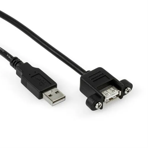 کابل افزایش طول USB پنلی طول 30 سانتی متری