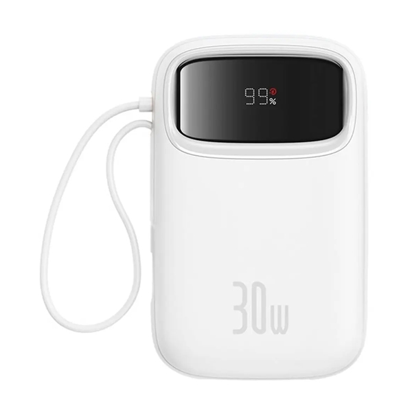 پاوربانک 30 وات باسئوس مدل P10055009213-00 ظرفیت 20000 میلی‌ آمپر ساعت