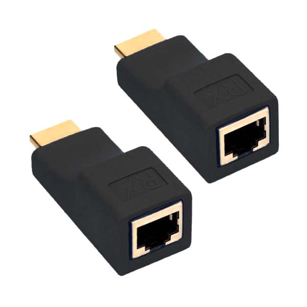 مبدل افزایش طول HDMI تحت شبکه مدل HPK-30M4K مسافت 30 متر