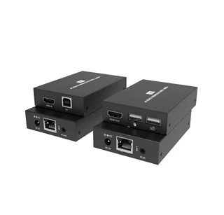 افزايش HDMI KVM تحت شبکه TCP/IP تا 150 متر H.265 فرانت مدل EK115