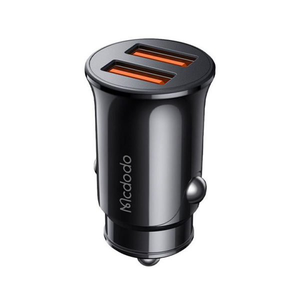 شارژر فندکی 12W مک دودو مدل CC-6602 با 2 خروجی USB-A