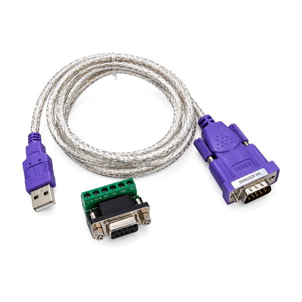 کابل تبدیل USB به RS485/RS422 زد تک مدل ZE765 طول 1.8 متر