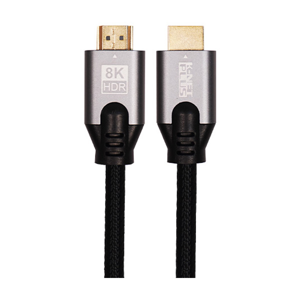 کابل HDMI ورژن 2.1 کی نت پلاس مدل KP-CH21B20 طول 2 متر با رزولوشن 8K